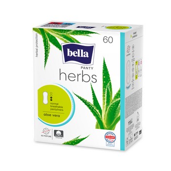 Wkładki higieniczne Bella Herbs Aloe Vera wzbogacone aloesem 60 szt. 450280_0_1746744328045.jpg