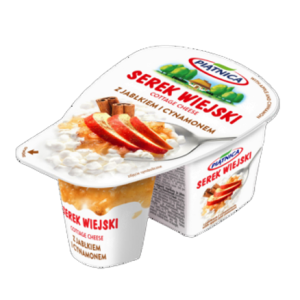 Serek wiejski jabłko cynamon Piątnica 150 g
