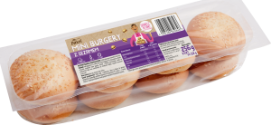 Mini burgery z sezamem 8x32 g Dakri