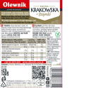 Sucha krakowska z szynki plastry 150 g Olewnik