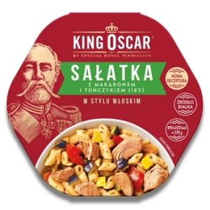 Sałatka z tuńczykiem w stylu włoskim 220 g King Oscar
