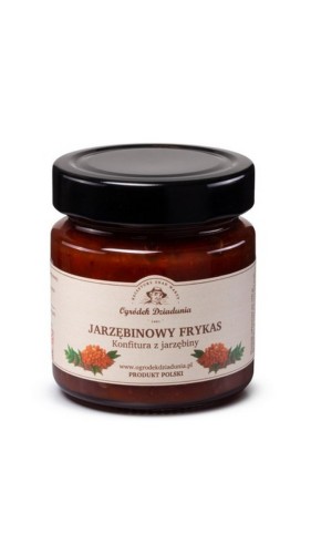 Konfitura z jarzębiny - Jarzębinowy Frykas 240 g Ogródek Dziadunia 1258407.jpg