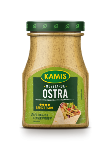 Kamis Musztarda Ostra 180 g 1148816.png