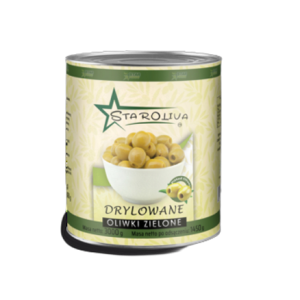 Oliwki zielone drylowane w zalewie 3000/1450 g Staroliva