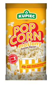 Kupiec Popcorn o smaku maślanym 80 g