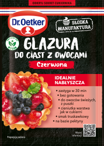 Dr. Oetker Glazura czerwona 10 g