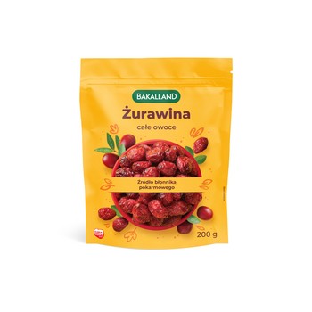 Żurawina całe owoce 200 g Bakalland 33198_0_1746735509166.jpg