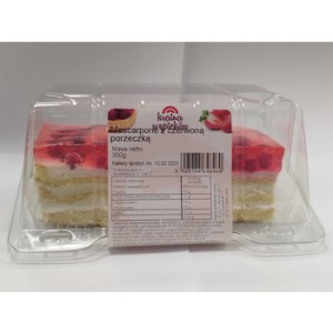 Kraina Wypieków Mascarpone z czerwoną porzeczką 350 g