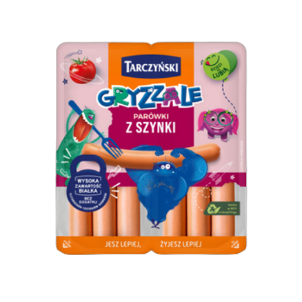 Gryzzale Parówki z Szynki 200 g Tarczyński 125697920%2F34093732%2F106131.png