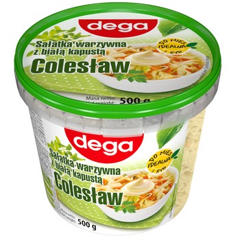 Dega Sałatka warzywna z białą kapustą Colesław 500 g 914449_0_1746754836100.jpg