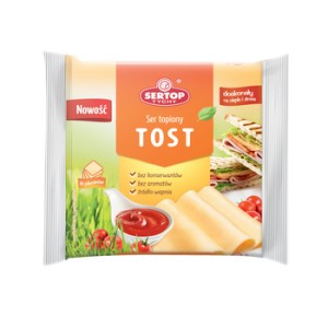 Ser topiony Tost plastry 130 g SERTOP