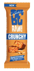 BeRAW Baton Crunchy Peanuts & Caramel 40 g