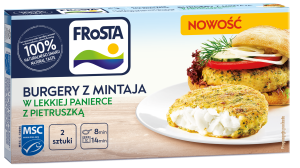 FRoSTA Burgery rybne z mintaja 180 g
