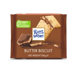 Ritter Sport czekolada mleczna z herbatnikiem 100 g