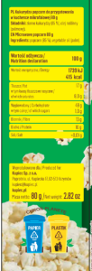 Kupiec Popcorn 80 g