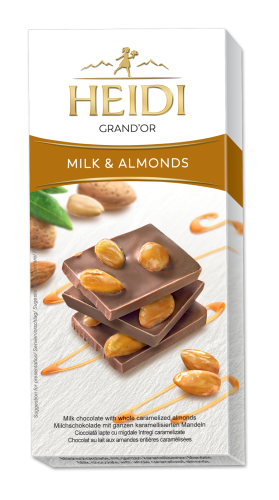 Heidi Grand'Or Milk&Almonds 100 g 1246352.png