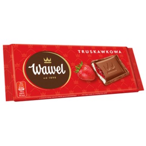 Wawel Czekolada Truskawkowa 90 g