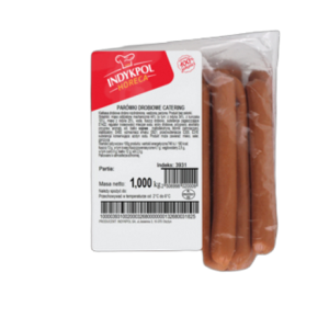 Parówki drobiowe catering bez osłonki ok. 1 kg Indykpol