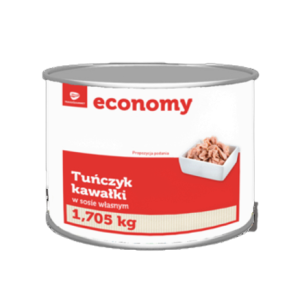TGE Tuńczyk kawałki w sosie własnym 1,705 kg
