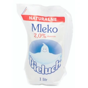 Mleko 2% 1 l Bieluch dzbanek