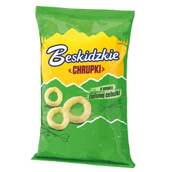 Beskidzkie Chrupki o smaku zielonej cebulki 85 g 109923_0_1746737251423.jpg