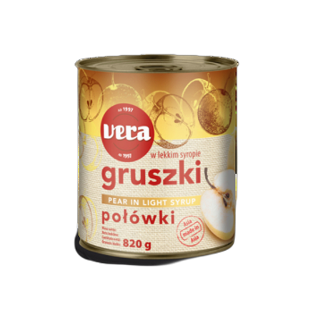 Gruszki połówki w syropie 820/460 g Vera 125721543%2F47429238%2F329888.png