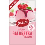 DELECTA Galaretka mleczna smak maliny 60 g