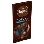 Wawel Czekolada Premium Gorzka 64% cocoa Karmel & Sól morska 90 g