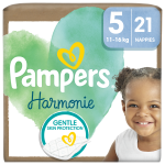 Pampers Harmonie Baby Pieluszki, rozmiar 5, 21 sztuk, 11 kg-16 kg