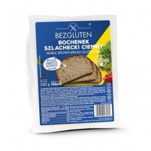 Bochenek Szlachecki Ciemny bezglutenowy 260 g Bezgluten
