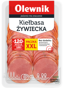 Kiełbasa żywiecka plastry 150 g Olewnik