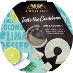 Castello Serek Dekorowany Limonka i Kokos 125 g