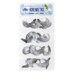 ABRAMCZYK Krewetki Białe 16-20 Surowe Bez Głowy Bez Pancerza Z Ogonkiem 20% 400/500 g OCEAN