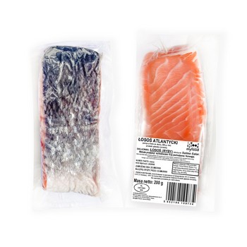 MyFood Łosoś atlantycki (Salmo salar) porcja z fileta ze skórą, głęboko mrożony 200 g 890936_0_1746754033503.jpg