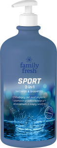 FAMILY FRESH żel pod prysznic Sport 1 l
