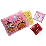 Danie instant o smaku ostrego kurczaka carbonara | 130 g | SamYang