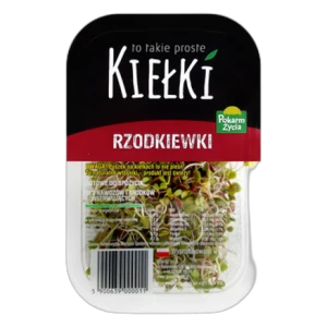 Kiełki rzodkiewki polska 50 g pokarm życia