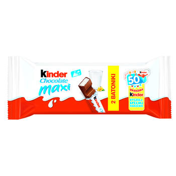 Kinder chocolate maxi, batonik z czekolady, 2szt, 42 g 394780_0_1746743267885.jpg