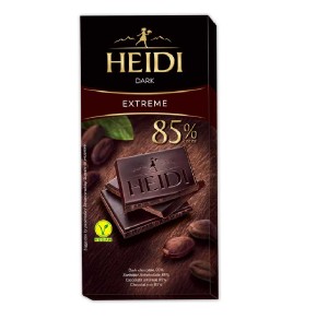 Heidi Dark Extreme 85% 80 g