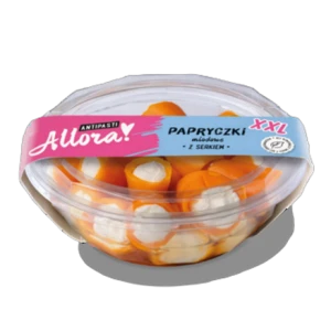 Allora Papryczki miodowe z serkiem 550 g