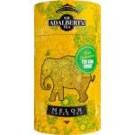 Adalbert's Tea herbata zielona z MELONEM - liściasta 100 g w puszce kartonowej typu tuba