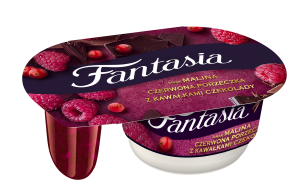 Fantasia Malina-czerwona porzeczka z kawałkami czekolady 116 g