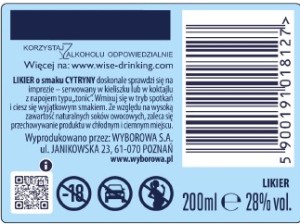 'Wyborowa Cytrynówka 0,2 l 28%