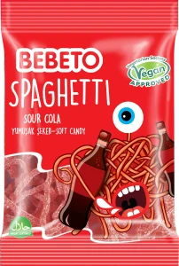 Bebeto żelki spaghetti cola 80 g