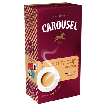 Carousel Coffee Carousel Daily Cup Crema ground 500 g 817396_0_1746751320948.jpg