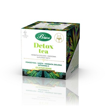 Bifix Detox Tea Herbatka zioł. - owoc. Suplement Diety 15x2g 768671_0_1746749251708.jpg