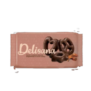 Delisana Pierniki precle w polewie kakaowej 400 g