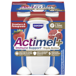 Actimel Truskawka-Granat Triple Action 4x100 g