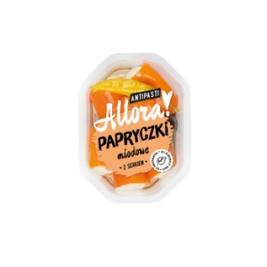 Allora Papryczki miodowe z serkiem 150 g