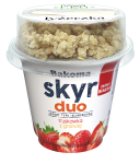 Skyr duo Jogurt typu islandzkiego truskawka z granolą 215 g